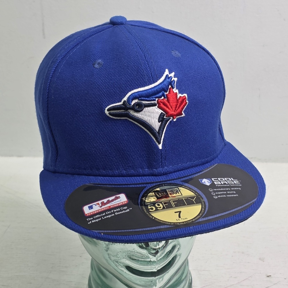 Toronto Blue Jays MLB On-Field 59FIFTY Fitted Hat – Royal Blue –‎ Size 7 – New!